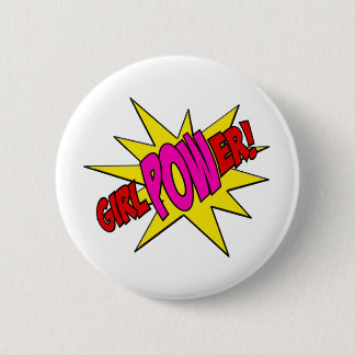 GirlPOWer Pinback Button