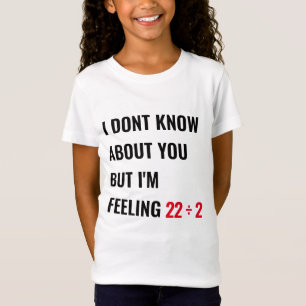 Girls 11th Birthday 22 Inspired Party Shirt