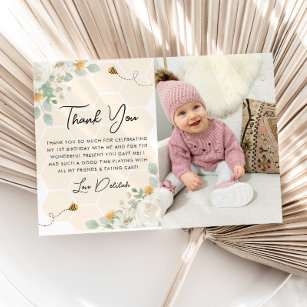 1st birthday thank you quotes