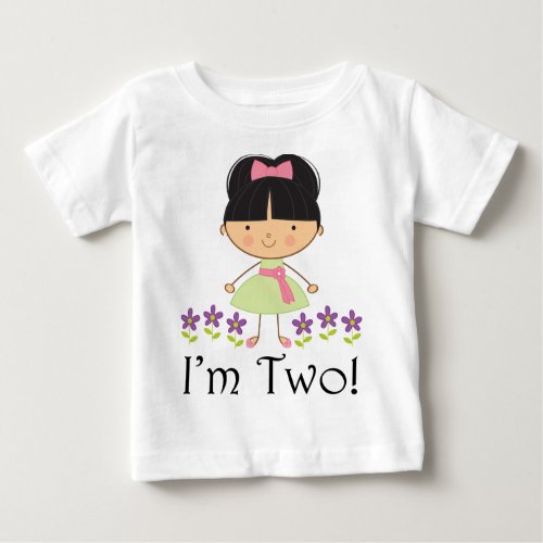 Girls 2nd Birthday Baby T_Shirt