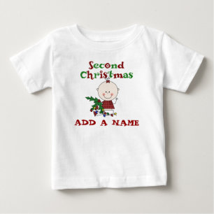 Girls 2nd Christmas T-shirt