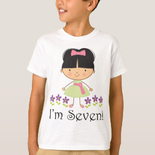 Girls 7th Birthday T-Shirt