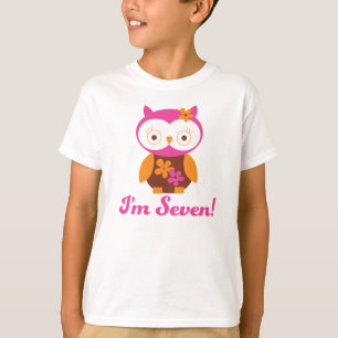 Girls 7th Birthday T-Shirt