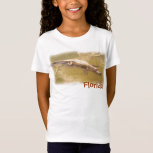 Girls alligator Florida shirt