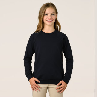 Girls' American Apparel Raglan Sweatshirt