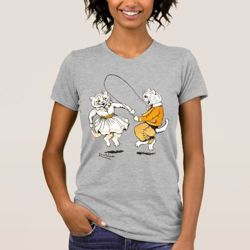 Girls and Boys Louis Wain T_Shirt