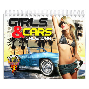Girls and Cars Calendar