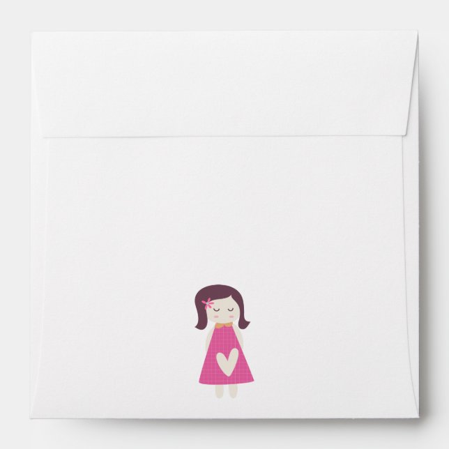 Girls and Handbags Envelope (Back (Top Flap))