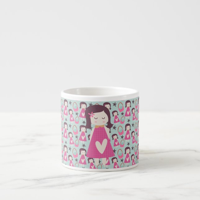 Girls and Handbags Espresso Cup (Front)