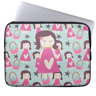 Girls and Handbags Laptop Sleeve