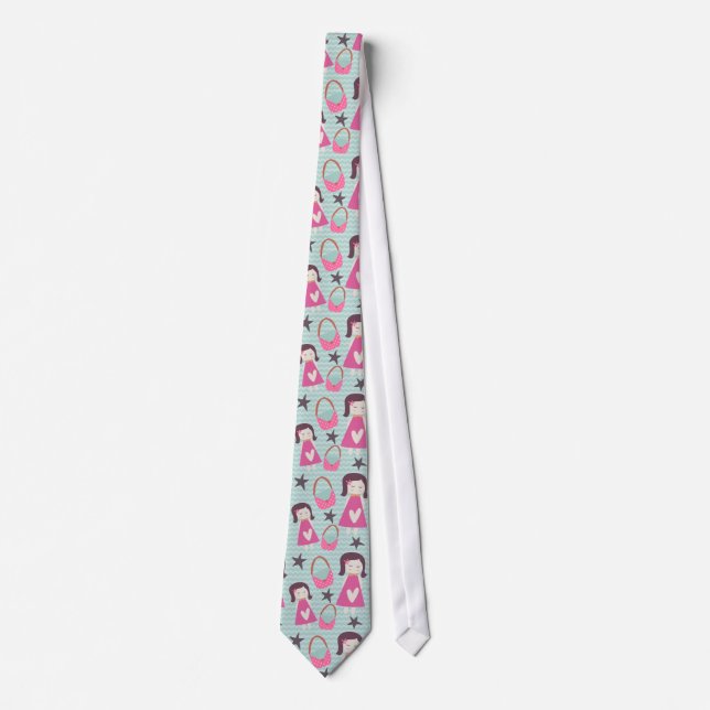 Girls and Handbags Neck Tie (Front)