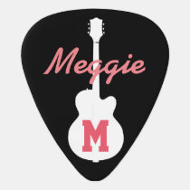 girls and rock music personalized guitar pick girls and rock music personalized guitar pick