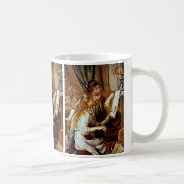 Girls at the Piano Coffee Mug (Right)