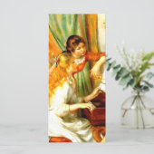 Girls at the Piano Rack Cards (Standing Front)