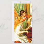 Girls at the Piano Rack Cards (Front)