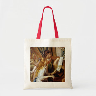 Girls at the Piano Tote Bag