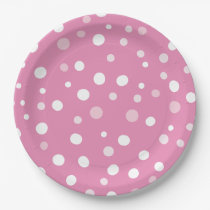 Girls Baby It's Cold Outside 9" Paper Plate