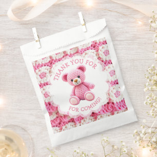 Girl's Baby Shower   Thank you for Coming Favor Bag