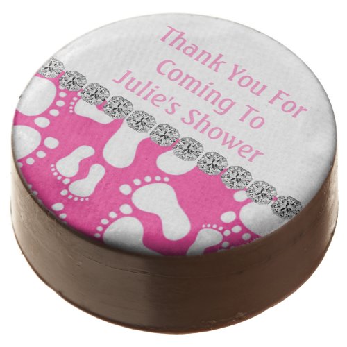 Girls Baby Shower Thank You Oreo Cookie FAVORS