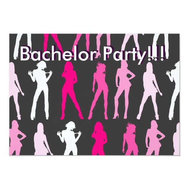 GIRLS, Bachelor Party!!!, Bachelor Party!!! Invitation