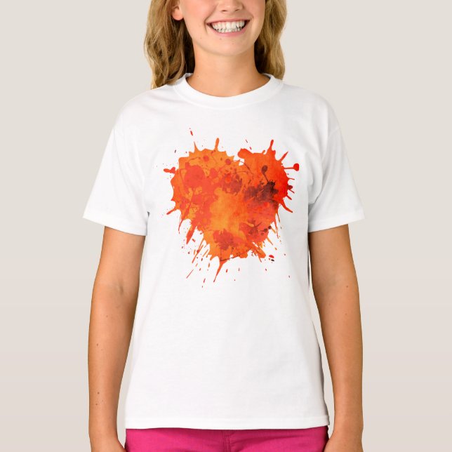  Girls' Basic T-Shirt (Front)