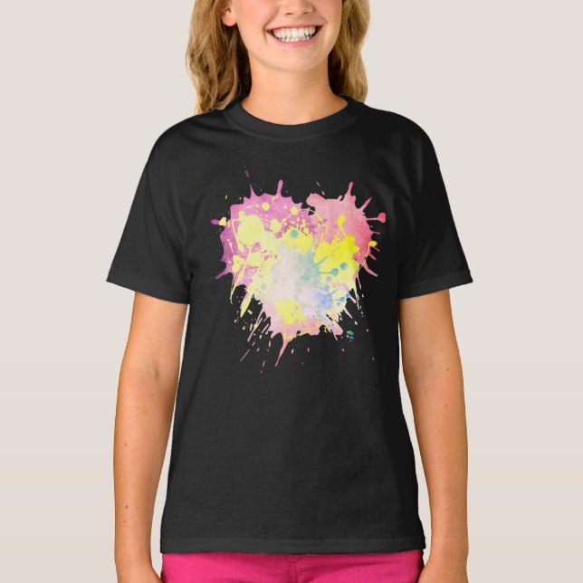  Girls' Basic T-Shirt (Front)