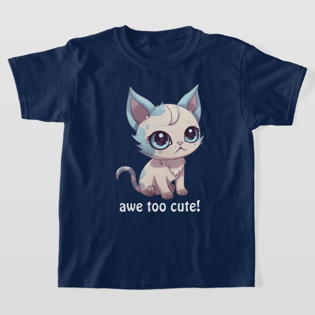  Girls' Basic T-Shirt (Laydown)