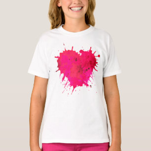  Girls' Basic T-Shirt