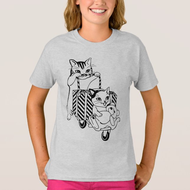 Girls' Basic T-Shirt (Front)