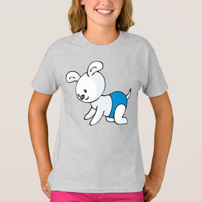 Girls' Basic T-Shirt (Front)