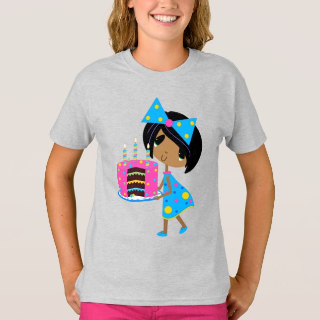 Girls' Basic T-Shirt (Front)