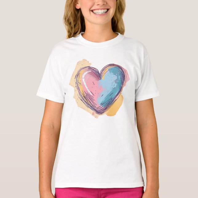 Girls' Basic T-Shirt (Front)