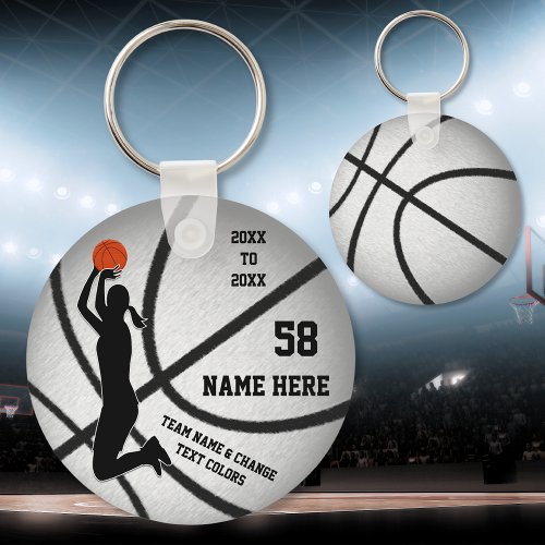 Girls Basketball Gifts Cheap Basketball Keychain