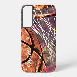girls basketball personalized sports gifts samsung galaxy s22+ case