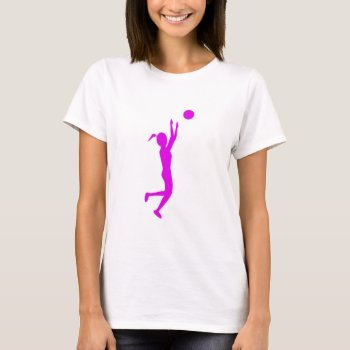 Girl's Basketball Player Micro Fiber Performance T T-shirt by Baysideimages at Zazzle