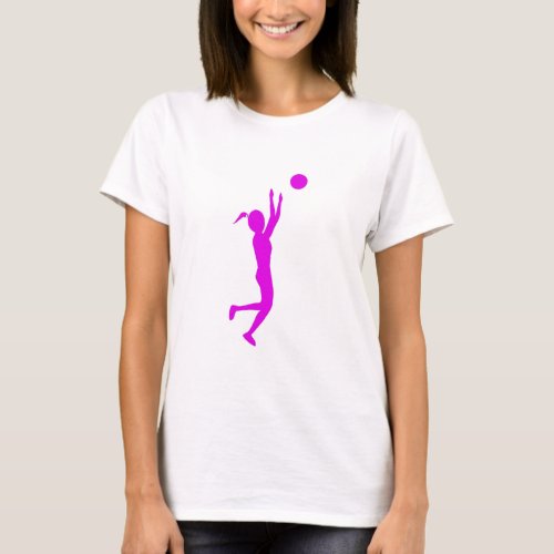 GIRLS BASKETBALL PLAYER MICRO FIBER PERFORMANCE T T_Shirt