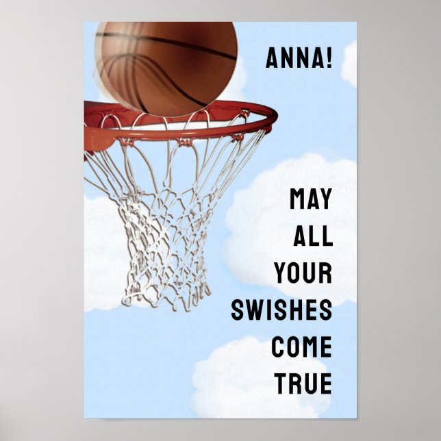 Girls Basketball Poster (Front)