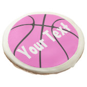 Girls Basketball Themed Party or Banquet Cookies! Sugar Cookie (Angled)