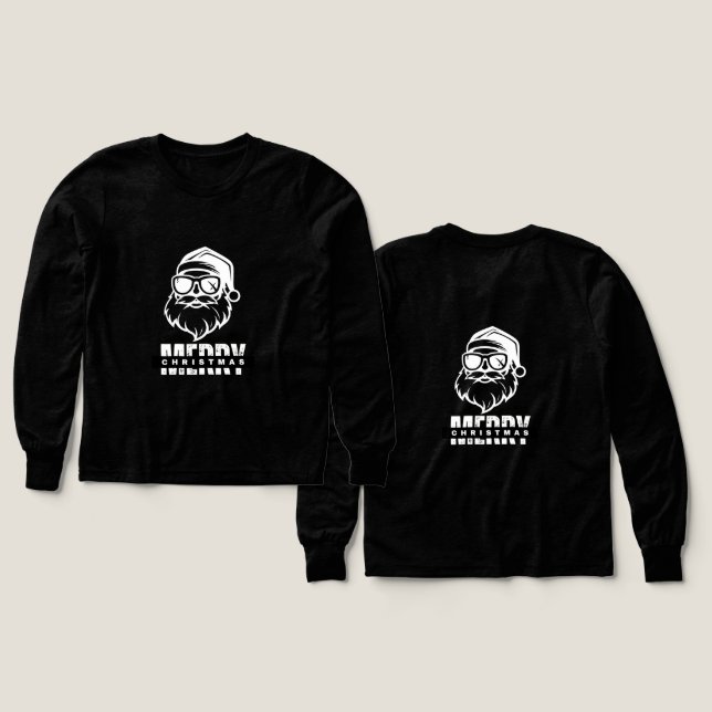  Girls Bella Canvas Tri-blend Long Sleeve Shirt  (Design Front & Back)