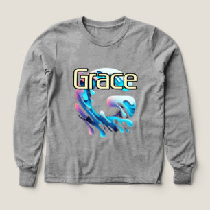 Girls Bella+Canvas Tri-blend Long Sleeve Shirt, So Shirts