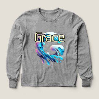 Girls Bella+Canvas Tri-blend Long Sleeve Shirt, So Shirts