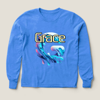 Girls Bella+Canvas Tri-blend Long Sleeve Shirt, So Shirts