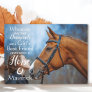 Girl's Best Friend Equestrian Horse Lover Photo Plaque