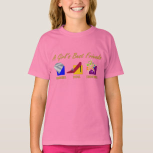 Girl's Best Friends Kids T-Shirt