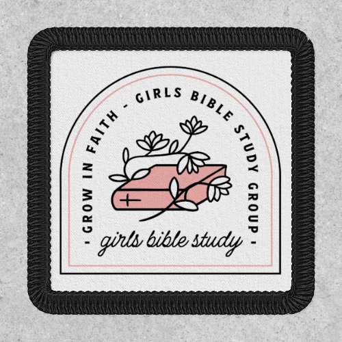 Girls bible study reading group aesthetic patch