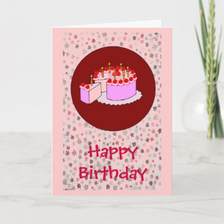 Girl's birthday card