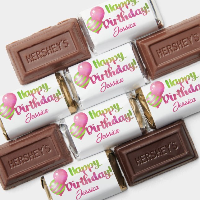 Girl's Birthday Hershey's Miniatures (Assorted)