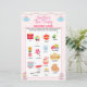 Girls Birthday Tea Party Memory Game | Zazzle