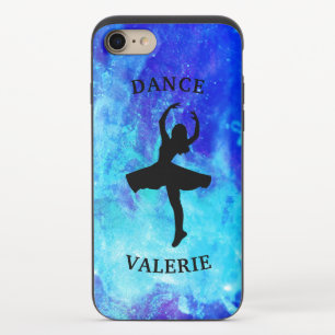 Girls Blue Galaxy Dance   iPhone 8/7 Slider Case