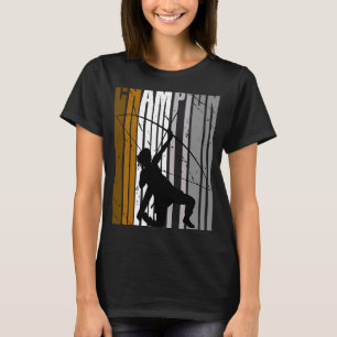 Girls Brown Archery Champion Birthday Archer Wins T-Shirt